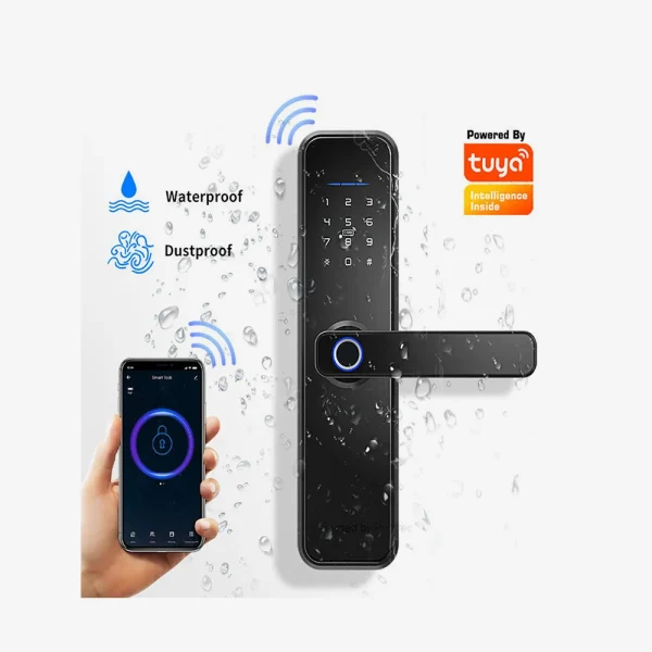 خانه هوشمند, درب هوشمند, قفل RFID, قفل اثر انگشتی, قفل هوشمند, قفل و دستگیره خانه هوشمند